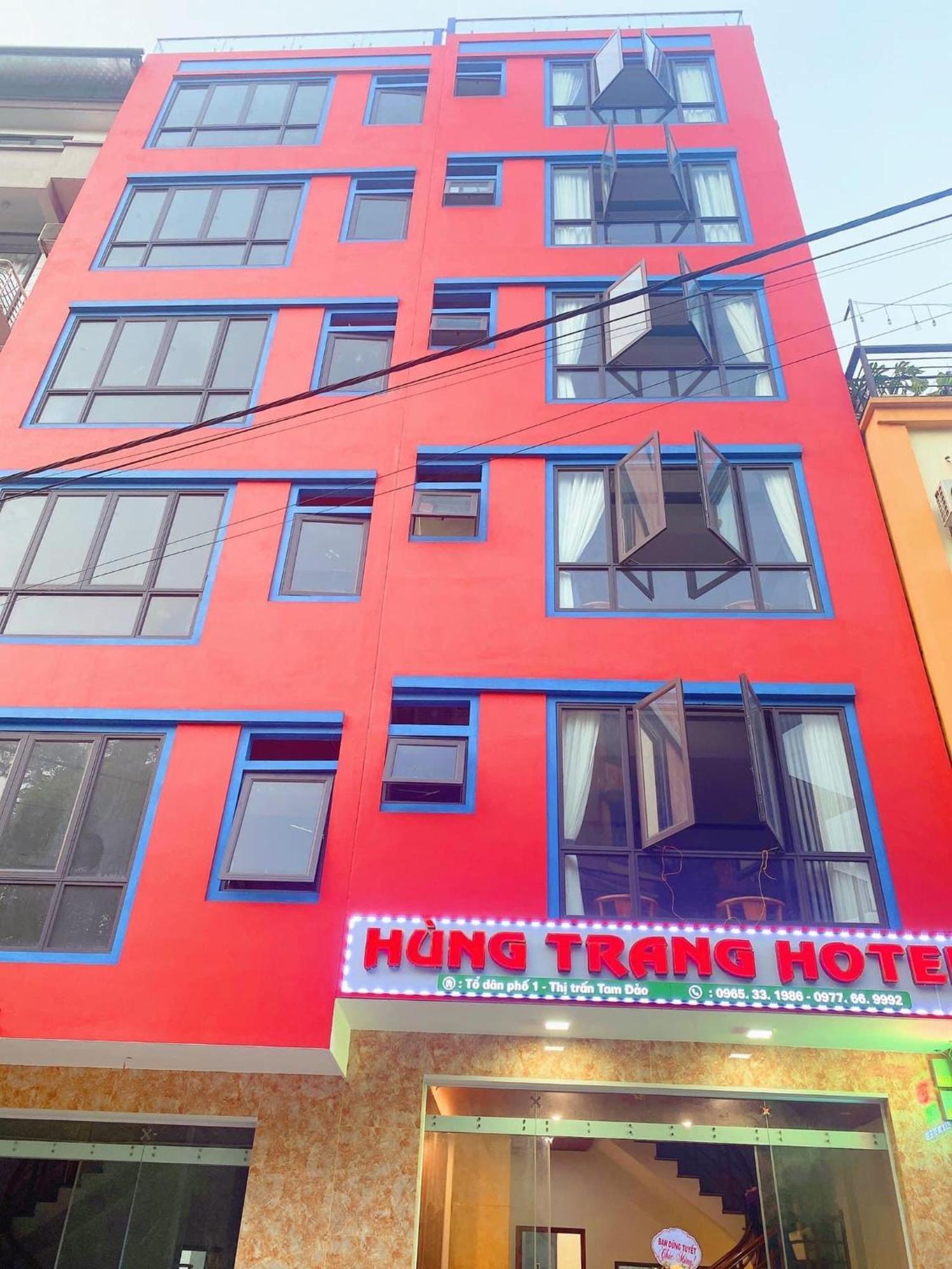 Khach San Hung Trang Hotel Tam Ðảo Zewnętrze zdjęcie
